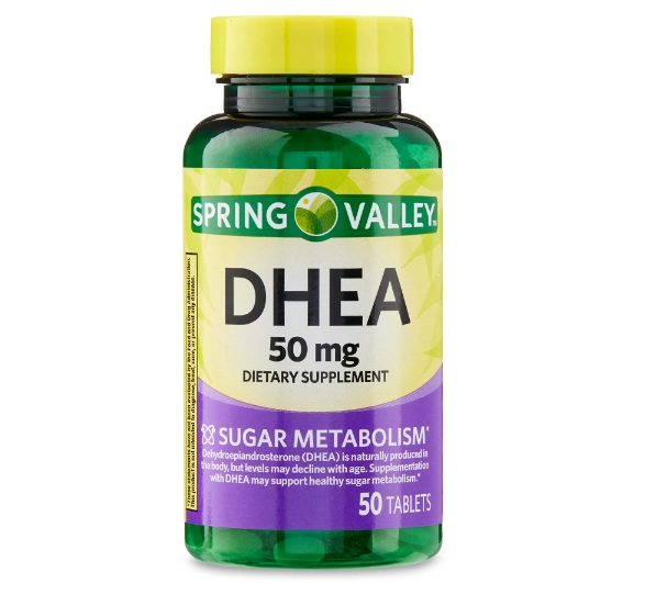 Dhea 50mg, 50 Comprimidos, Spring Valley