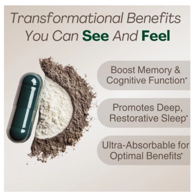 Magnésio L-Treonato,  Apigenina, L-teanina, Lipossomal, 60 Cápsulas, Magplus