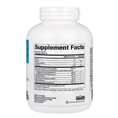 WomenSense, RxOmega-3, 120 Cápsulas Enteripure, Natural Factors