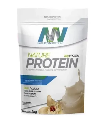 Whey Protein, Sabor Baunilha, 2Kg, Natures Nutrition