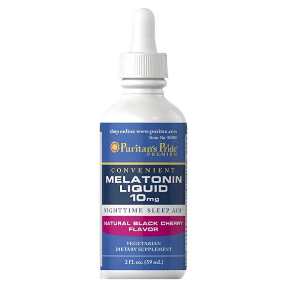 Melatonina 10mg, Líquida, 59ml, Puritan's Pride