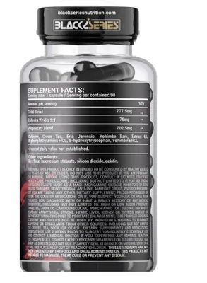 Termogênico Doctor Rip 90 Cápsulas, Black Series