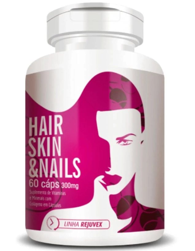 Hair Skin & Nails Mulher, 60 Cápsulas, Flora Nativa