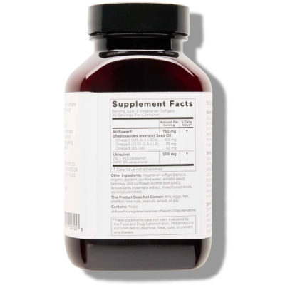 Ubiquinol 100mg, Coenzima Q10 para a Saúde do Coração, Fígado e Cérebro, 60 Cápsulas, Smarternutrition