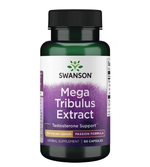 Mega Tribulus Extract, 250mg, 30 Cápsulas, Swanson