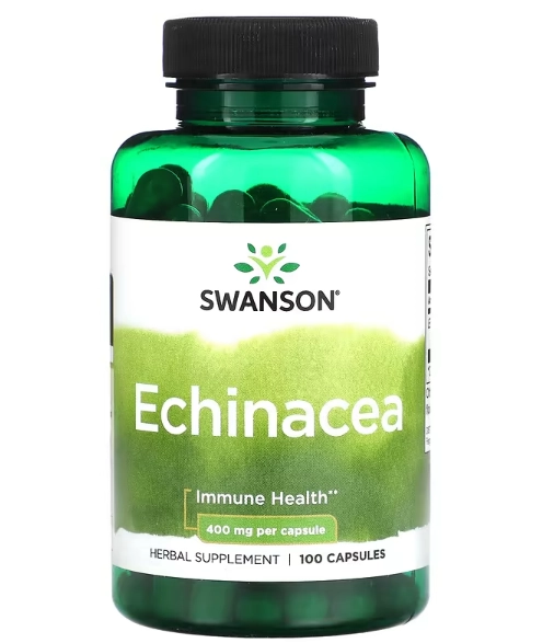 Echinacea 400mg, 100 Cápsulas, Swanson