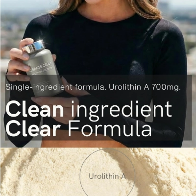 Cleanse Cell, Urolithin Postbiotic, 90 Cápsulas, Zab