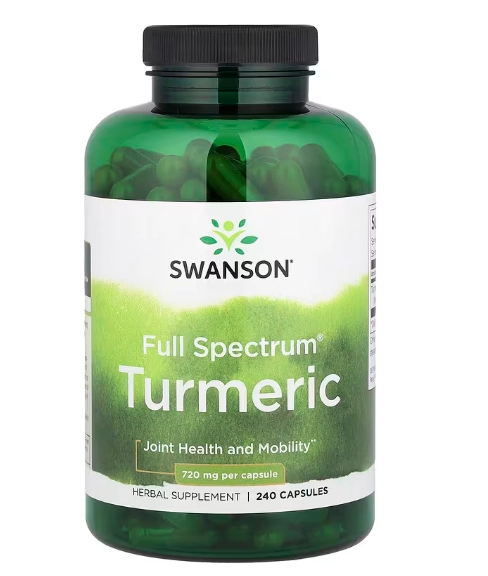Turmeric, 1.440mg, 240 cápsulas, Swanson