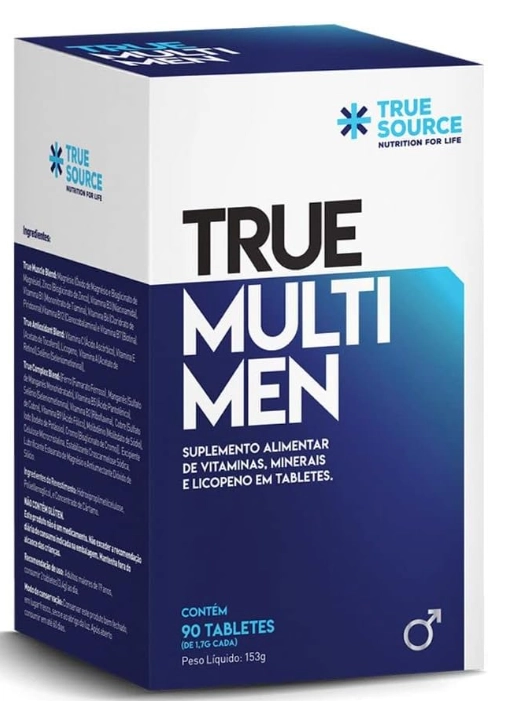 True Multi Men, 90 Comprimidos, True Source
