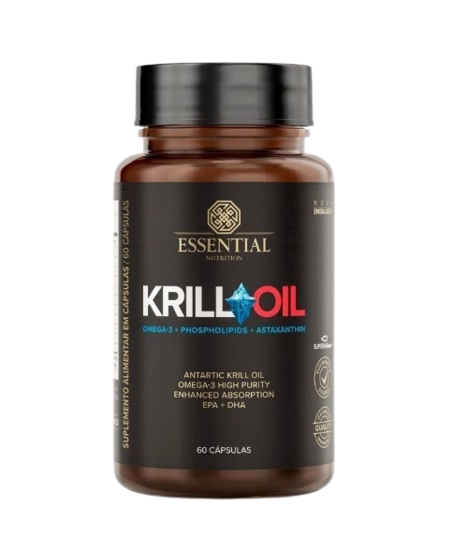 krill Oil, 60 Cápsula, Essential Nutrition