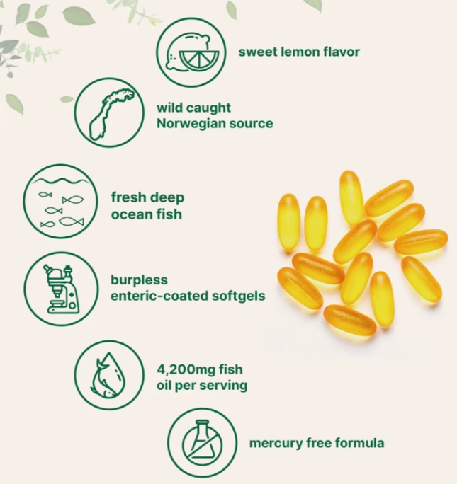 Ômega 3, Fish Oil 4200mg,  EPA 1200mg  DHA 900mg, 240 Cápsulas, Micro Ingredients