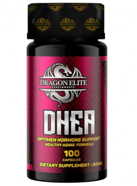 DHEA 50mg, 100 Capsulas, Dragon Elite