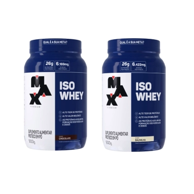 Whey Protein Isolado, Iso Whey 900g, Max Titanium 