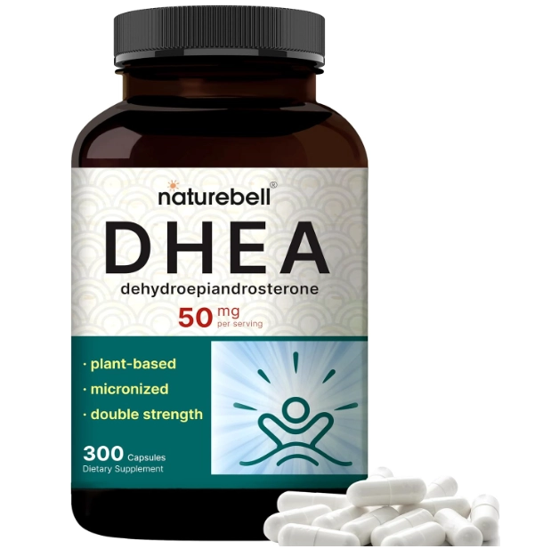 DHEA 50mg, 300 Cápsulas, Naturebell