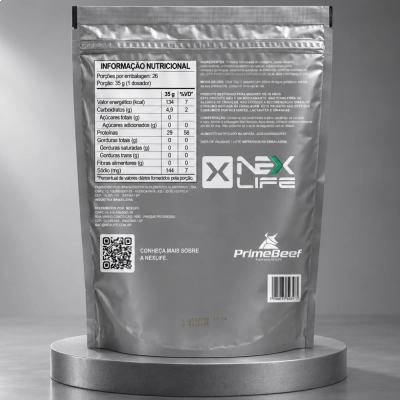 Proteína da Carne NEXBEEF Hidrolisada, Zero Lactose, 910g, Sabores, Nexlife