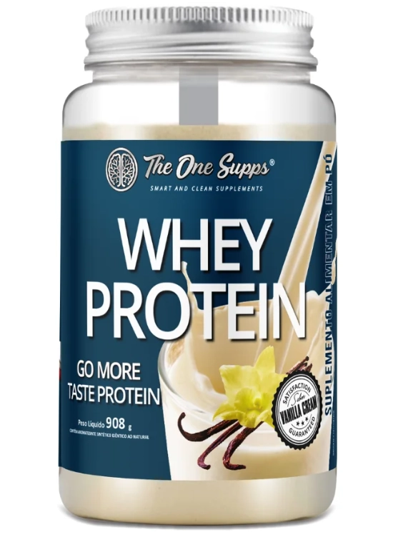 Taste Whey Protein Concentrado, 908g Sabor Vanilla Cream, The One Supps