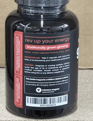 Panax Ginseng Vermelho Coreano, 500mg, 120 Cápsulas, NutraChamps