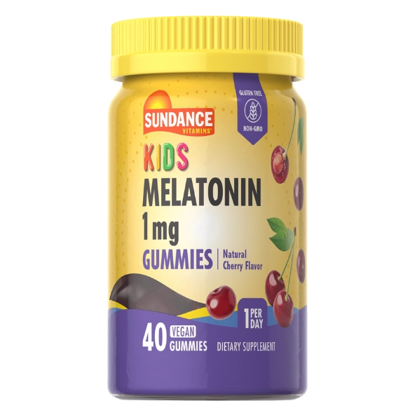 Melatonina Kids 1mg, 40 Gomas, Sundance