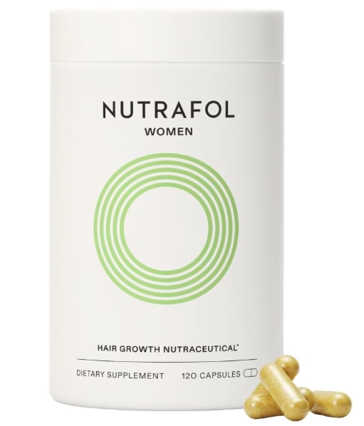Suplemento Para Cabelos Femininos, Crescimento capilar e queda de cabelo, 120 cápsulas, Nutrafol