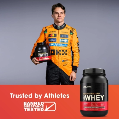 Whey Protein Gold Standard 100%, 454g, Vanilla Ice Cream, Optimum Nutrition