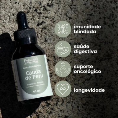 Extrato Líquido Cauda De Peru 60ml, Imunidade E Vitalidade - Microdose Life