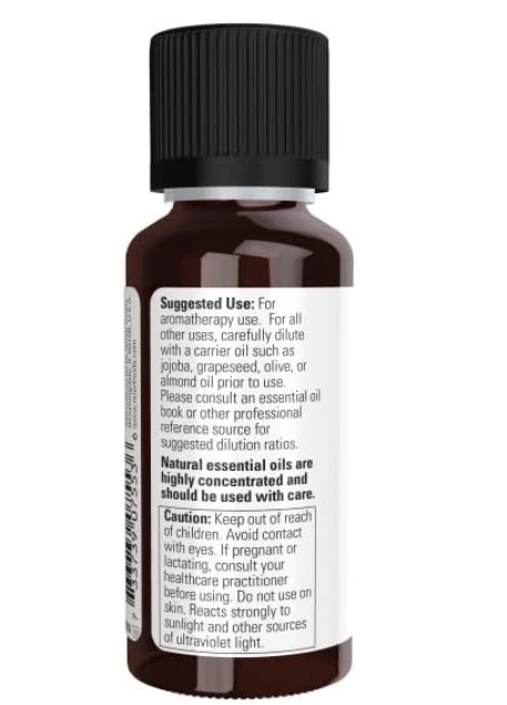 Óleos Essenciais, Aromaterapia com Fragrâncias Variadas. 30ml, Now