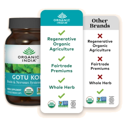 Gotu Kola, 90 Cápsulas, Organic India 