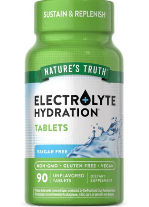 Electrolyte Hydration, 90 Comprimidos, Nature's Truth