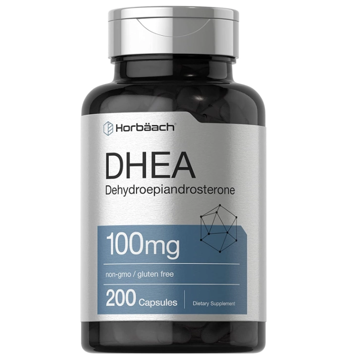 Dhea 100mg, 200 Cápsulas, Horbaach