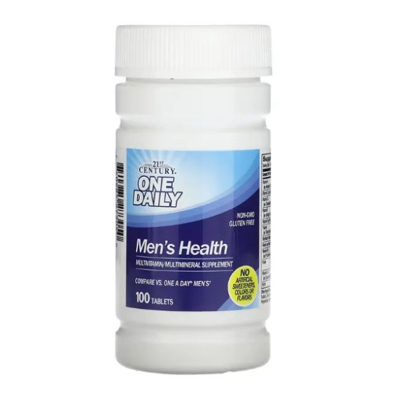 Multivitamínico Saúde Masculina, 100 Comprimidos, One Daily