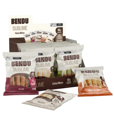 Sublime Cookie, Sabores, 3 Unidades, 10g de proteína, Zero Adição de Açúcares, Bendu