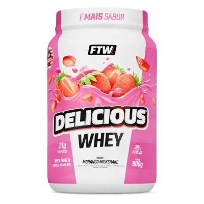 Whey Delicious, 900g Sabores, FTW