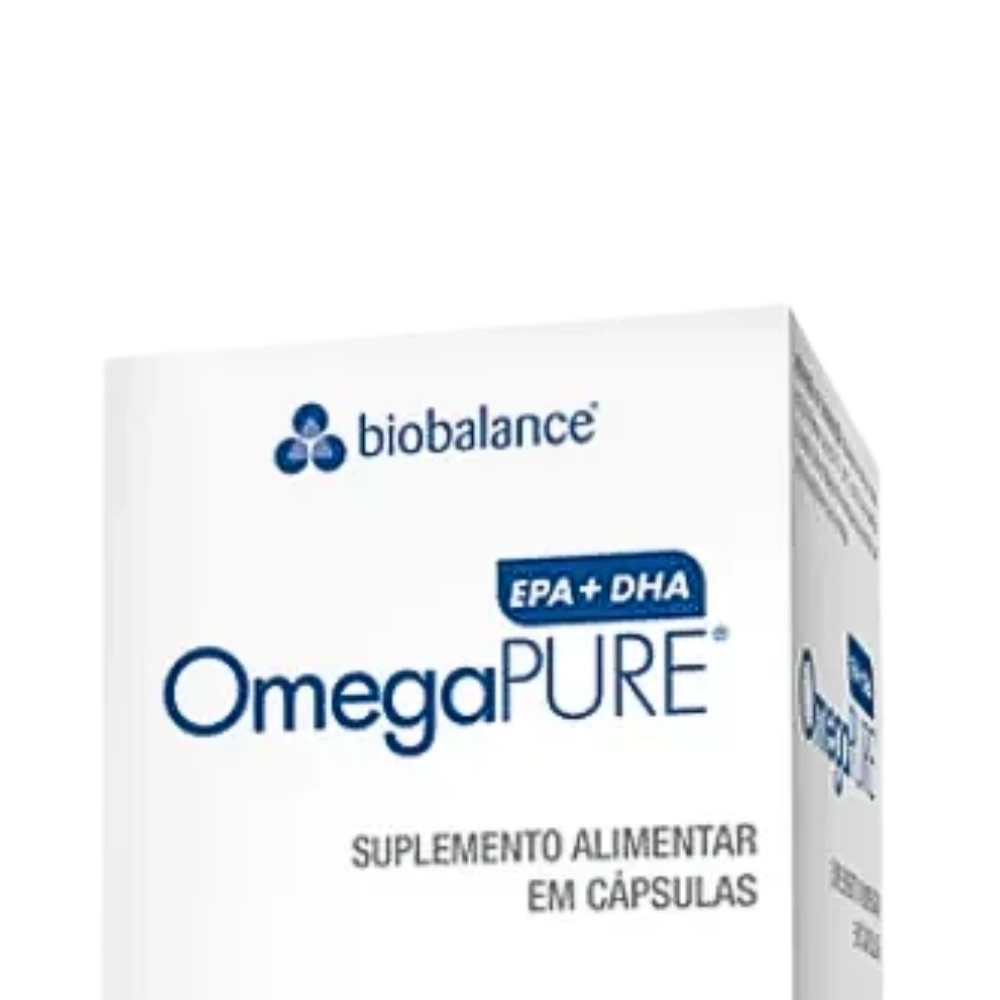 Omegapure Ômega-3 EPA/DHA 60 Capsulas, 500mg - Biobalance 