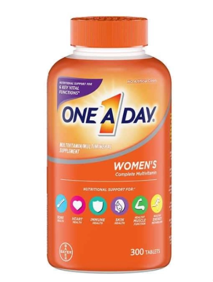 Multivitamínico para Mulheres, 300 Comprimidos, One-A-Day