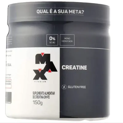 Creatina Monohidratada, 150g, Max Titanium (Ref. MT01)