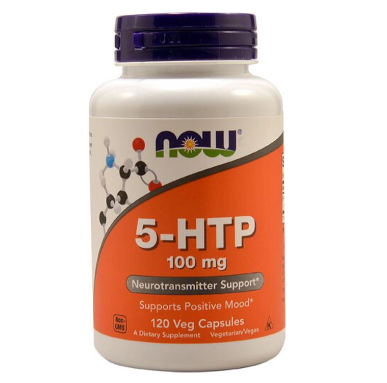 5-HTP 100mg, 120 cápsulas, Now