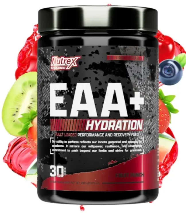 EAA+ Hidratação, 375g Sabor Ponche de Frutas, Nutrex