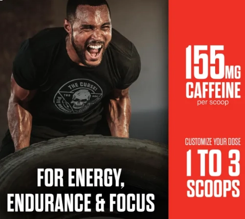 Pré-treino The Curse! 250g Sabor Fruit Punch, JNX Sports
