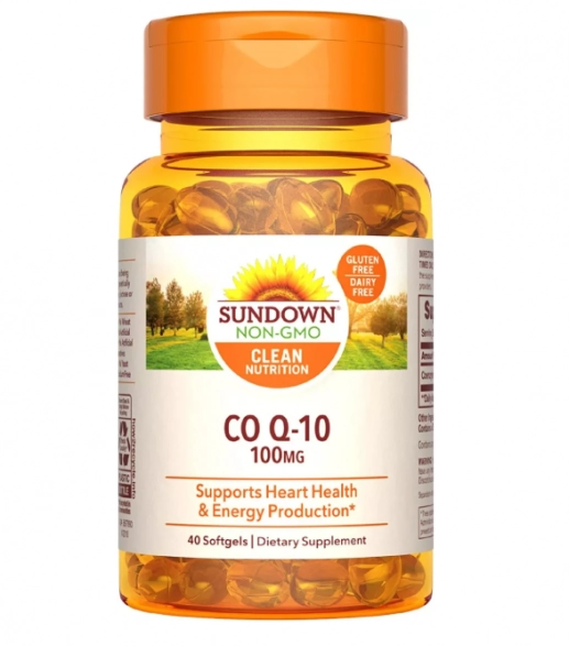 Coenzima Q10, 100mg, 40 cápsulas, Sundown