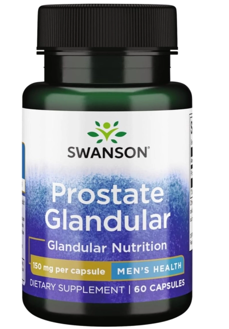 Prostate Glandular 150mg, 60 Cápsulas, Swanson 