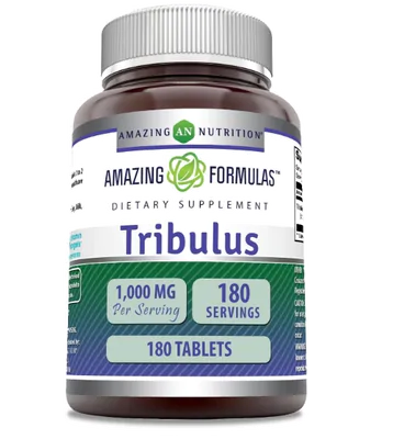 Tribulus Extracto 15000mg, 180 Comprimidos, Amazing Formulas