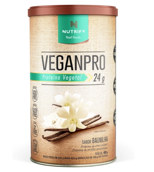 Vegan Pro, Sabores, 450g, Sabores - Nutrify 