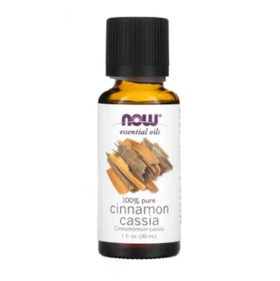 Óleo Essencial, Cinnamomum cassia, 30ml, Now