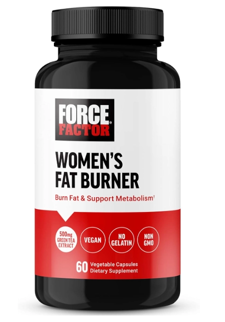 Women's Fat Burner, Queimador de gordura para mulheres, 60 cápsulas, Force Factor