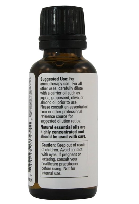 Óleos Essenciais, Aromaterapia com Fragrâncias Variadas. 30ml, Now