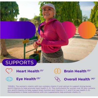 Centrum Multivitamínico Silver Womens 50+ , 100 Comprimidos