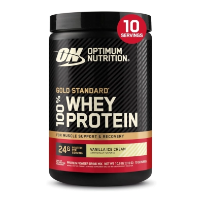 Whey Protein Gold Standard 100%, 310g, Sabores, Optimum Nutrition