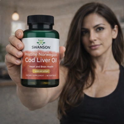 Cod Liver Oil, 60 Softgel, Swanson