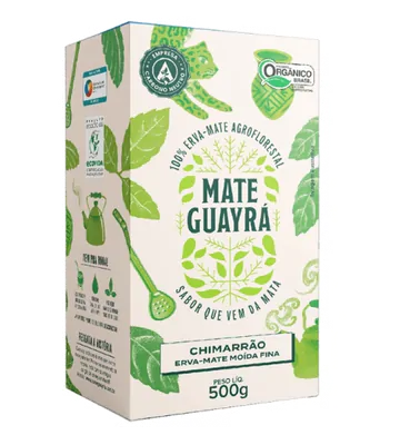 Chimarrão Orgânico Moída Fina, 500g, Mate Guayrá