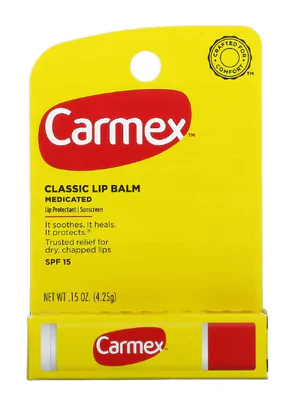 Lip Balm Classic, Medicated, 15g, Carmex